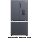 FRIGORÍFICO AMERICANO HAIER HCR5919EHMB( TOTAL NO FROST  - PRETO