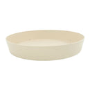 PRATO DE INJEÇÃO PARA VASO COR ECRU Ø28X4,4CM
