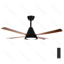 VENTILADOR DE TETO COM LUZ, 52 POLEGADAS, 4 LÂMINAS, 6 VELOCIDADE