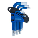 CHAVES ALLEN, CONJUNTO DE 9 PEÇAS (MÉTRICO). WORKPRO