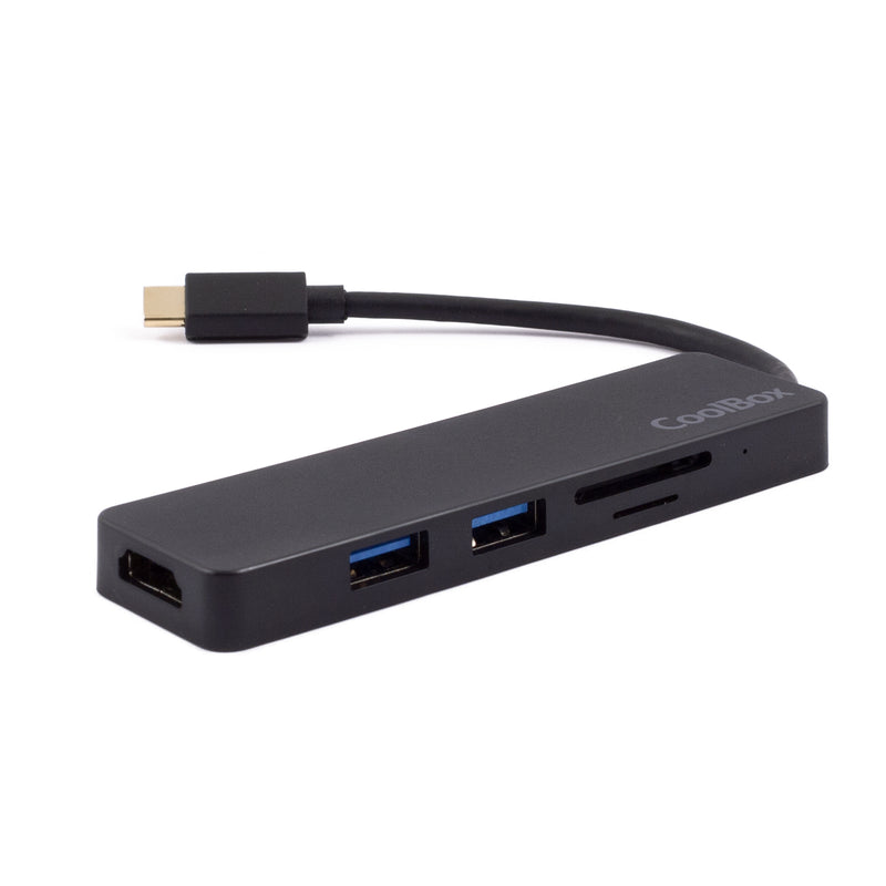 CoolBox miniDock USB-C Lite 2 USB 3.2 Gen 1 (3.1 Gen 1) Type-C Pr