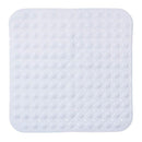 TAPETE DUCHE QUADRADO BRANCO 55X55CM