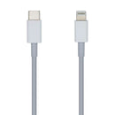 AISENS A102-0441 cabo Lightning 0,2 m Branco