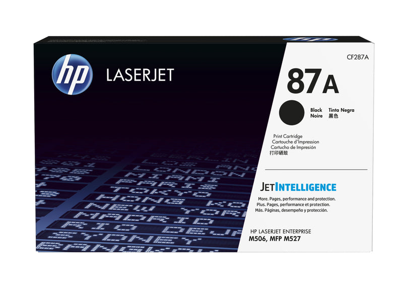 HP Toner LaserJet original 87A preto