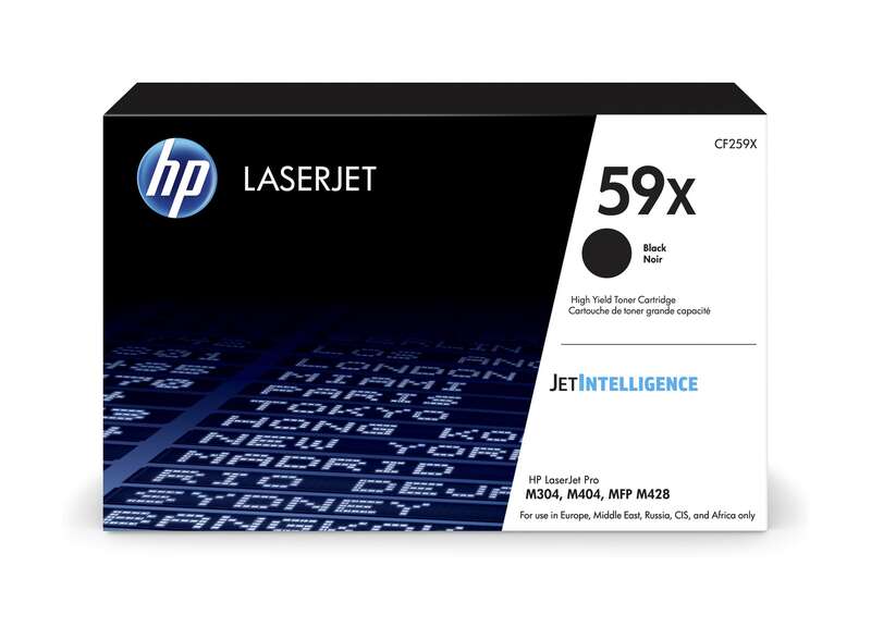 HP Toner LaserJet Original 59X Preto de elevado rendimento