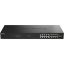 SWITCH D-LINK DGS-1018PE 18 PUERTOS RJ-45 GIGABIT 101001000 POE S