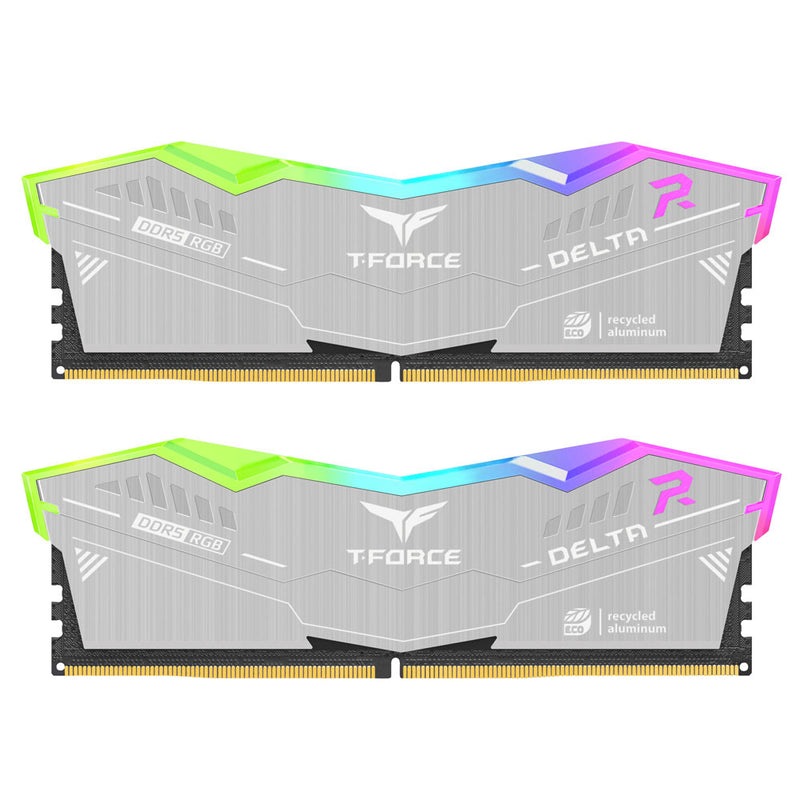 DIMM TEAM GROUP T-FORCE DELTA RGB ECO 32GB (2X16GB) DDR5 6400MHZ