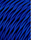 CABO TÊXTIL TRANÇADO 2X0,75MM C-75 AZUL 25M