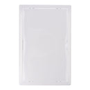 TAMPA COLETOR RECTANGULAR ABS RETANGULAR 25X40CM BRANCO