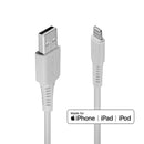 Lindy 31326 cabo Lightning 1 m Branco