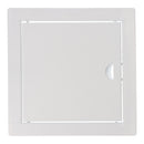 TAMPA REGISTRO QUADRADA INCORPORADA EM AÇO BRANCO 20X20CM