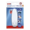 GANCHO AUTOADESIVO POWERSTRIPS XL, OVAL BRANCO