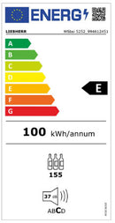 GARRAFEIRA LIEBHERR 155 GARRAFAS  WSBSI 5252