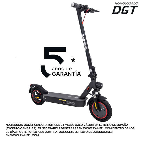 ZWHEEL ZLION X MAX PATINETE ELECTRICO MOTOR 400W - HOMOLOGADO DGT