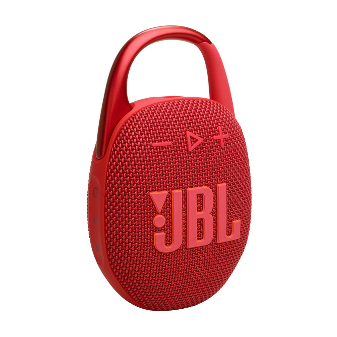 COLUNA PORTÁTIL JBL CLIP 5 BT IP67 ,USB-C VERMELHO