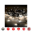 CORTINA EASY-CONNECT BRANCO QUENTE 10 FILAS 200 LEDS IP44 30V TOT