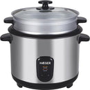 ARROZEIRA HAEGER RICE&STEAM( 700 W - 1,8 L  - INOX  )