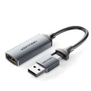 CONVERSOR HDMI 4K 60HZ VENTION ACWHA HDMI HEMBRA  USB MACHO - USB