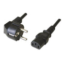 Ewent EC1901 cabo de energia Preto 3 m