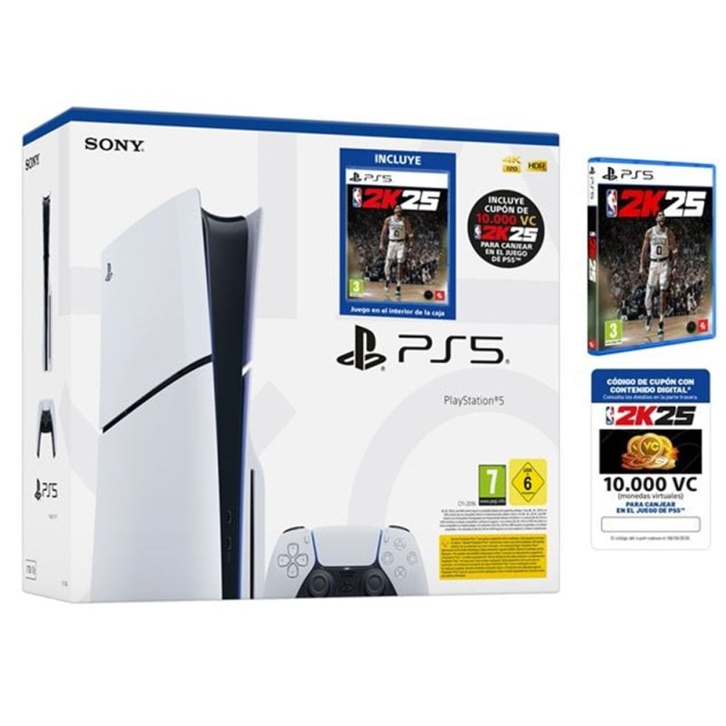 CONSOLA SONY PS5 CHASIS D + JUEGO NBA 2K25