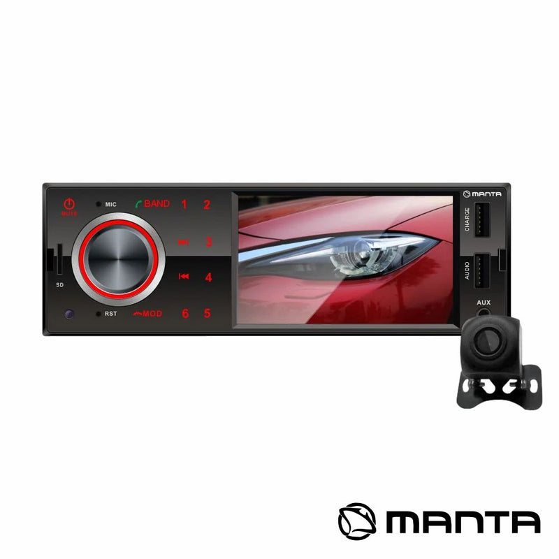 AUTO-RÁDIO 4" FM MP3 4X25W C BTRDSMP5USBCOMANDO