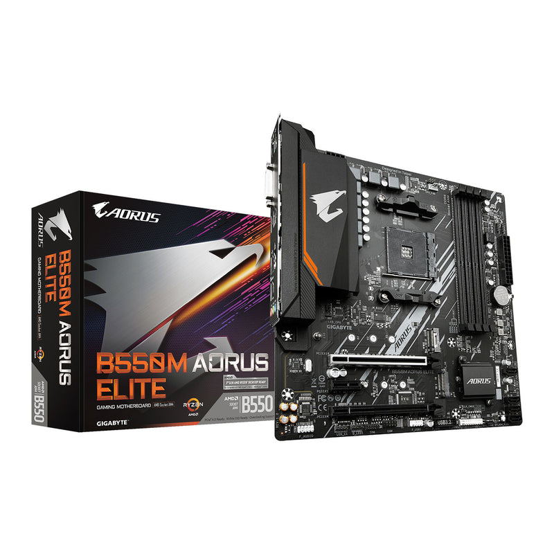 Gigabyte B550M AORUS ELITE AMD B550 Socket AM4 micro ATX