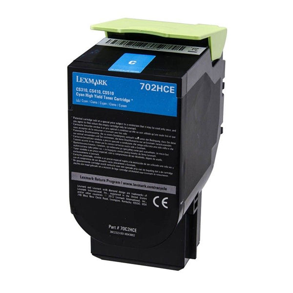 Lexmark 702HC toner 1 unidade(s) Original Ciano