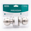 POMO DE PORTA COM FECHADURA - CONDENAÇÃO, FORMA BOLA, MODELO PP07