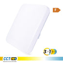 LUMINARIA DE PAREDE LED QUADRADA EXTRAPLANA 12 W 3CCT 1160 LM 28,