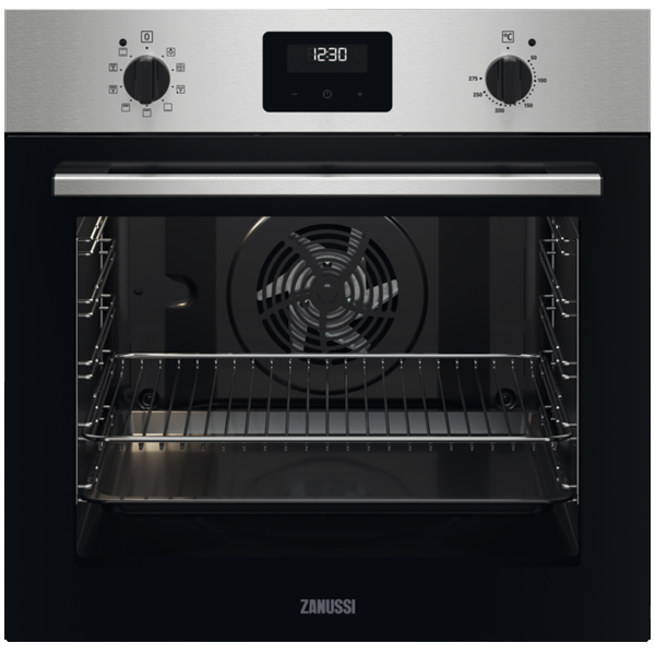 ZANUSSI FORNO MULTIFUNÇOES 7PROG INOX A