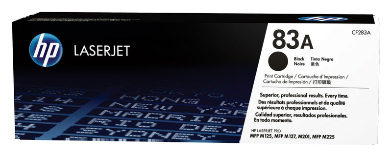 HP Toner LaserJet Original 83A Preto