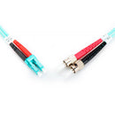FO PCORD LC TO ST DUPL OM3 1M