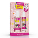 ESTOJO EAU DE TOILETTE CREME DE MORANGO, 100 + 30 ML SENHORA