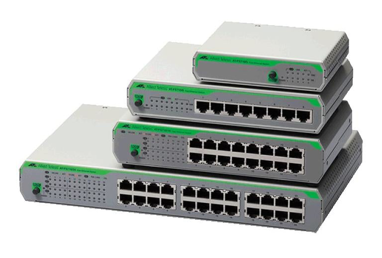Allied Telesis AT-FS710/8-50 Não-gerido Fast Ethernet (10/100) Ci