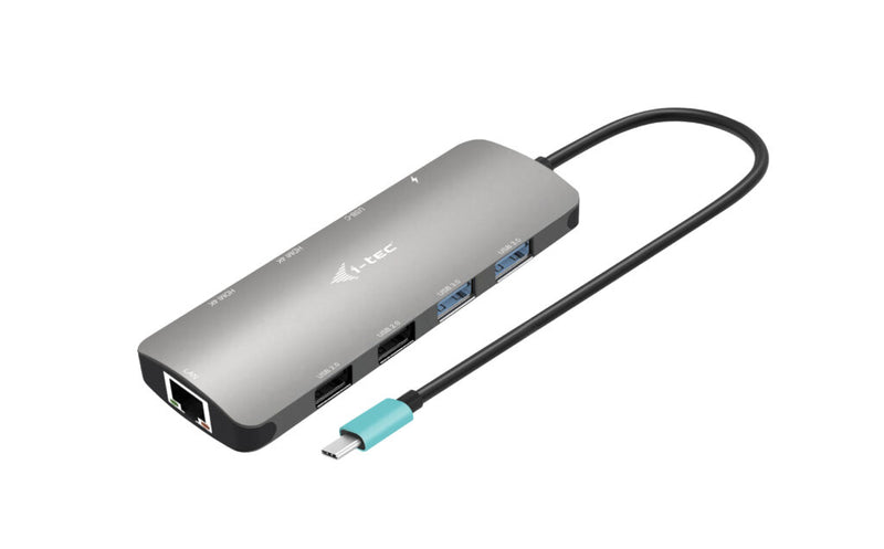 i-tec C31NANOHDM2DOCPD base & duplicador de portas Com fios USB 3