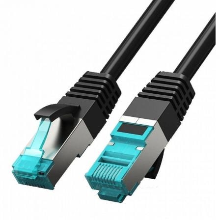 CABLE DE RED RJ45 FTP VENTION VAP-B05-B800 CAT.5E 8M AZUL Y NEGRO