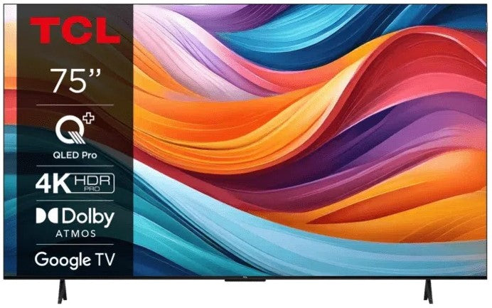 TELEVISOR TCL QLED PRO 75T7B 75" ULTRA HD 4K SMART TV WIFI