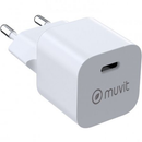 CARGADOR DE PARED MUVIT FOR CHANGE MCACC0048 1XUSB TIPO-C 20W