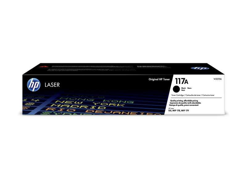 HP Toner Laser Original 117A Preto