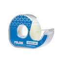 BLÍSTER COM FITA-COLA TRANSPARENTE 19MM X 33M MILAN