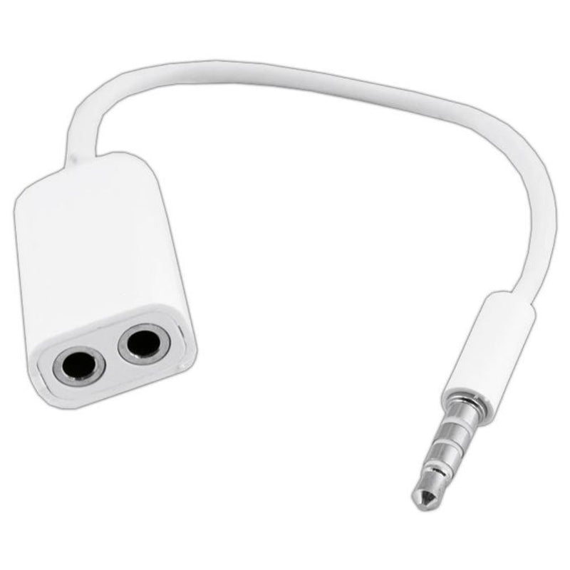 CABO ADAPTADOR JACK 3.5MM MACHO 4P  2 JACK 3.5MM FÊMEA