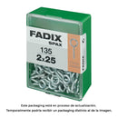 CAIXA M 135 UNID. CAMARÃO FECHADO ZINCO 2,0X25MM FADIX