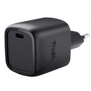 CARGADOR DE PARED GAN TRUST MAXO 30W 1XUSB TIPO-C 30W