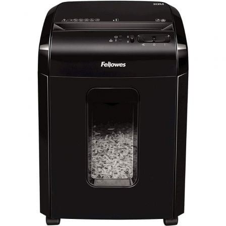 Fellowes Powershred 10M destruidora de papel Trituração micro-cor