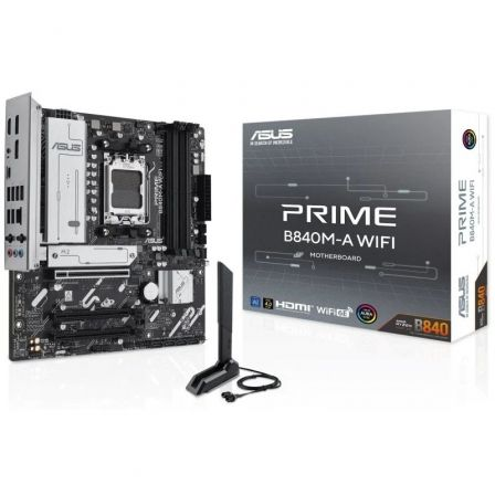 PLACA BASE ASUS PRIME B840M-A WIFI SOCKET AM5 MICRO ATX