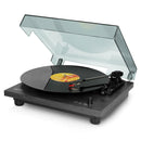 LENCO GIRA DISCOS 33/45RPM DE MADEIRA PRETO
