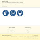 PANO LIXA ESMERIL OXIDO DE ALUMINIO 230X280MM GRANULAÇAO 50 AX205