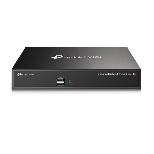 TP-Link VIGI NVR1008H gravador de vídeo em rede (NVR) 1U Preto