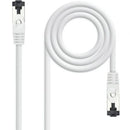 CABLE DE RED RJ45 SSTP NANOCABLE 10.20.2001-W CAT.8.1 1M BLANCO