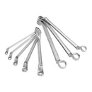 CHAVES ESTRELA CURVAS DUPLAS, JOGO DE 8 PEÇAS